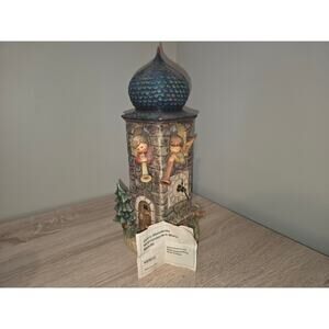 Vintage Hummel Figurine "Call To Worship Clock Tower" TMK 6 #441 13.5" Goebel